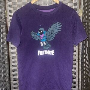 Fortnite Purple Kids Short Sleeve Tee